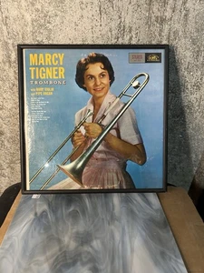 MARCY TIGNER Trombone LP Christian Faith MT-1351 In Album Frame 1961 vinyl - Imagen 1 de 1