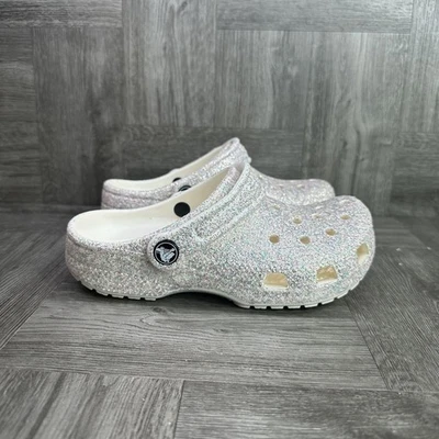 Zueco CROCS Classics Niños Talla 1 Blanco Brillo Multicolor Foto 1 de 4