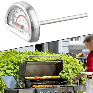 BBQ Parties Bimetallic Cooking Thermometer BBQ Thermometer Easy-to-Read Dial - Picture 1 of 12