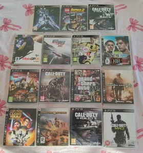 PS3 - PlayStation 3 - Racing Games, Call Of Duty, GTA, Lego Bundle X15 - Picture 1 of 7