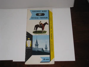 Vintage 1960-- Official Churchill Downs--86th Kentucky Derby Program - Picture 1 of 7