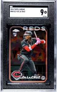 2024 Topps Chrome #44 Elly De La Cruz RC SGC 9 - Bild 1 von 2