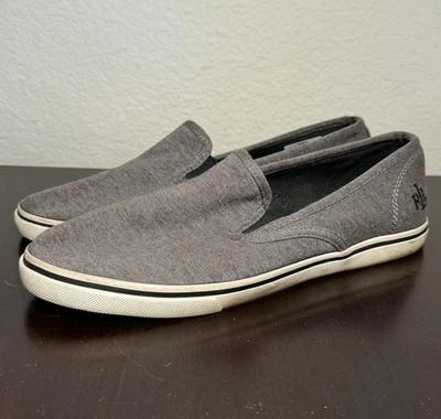 Lauren Ralph Lauren Zapatos Mujer Talla 8.5 Gris Sin Cordones Janis Jersey Tejido Informal Foto 1 de 4