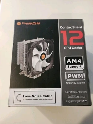 Thermaltake Contac Silent 12 120mm PWM CPU Cooler - Image 1 of 2