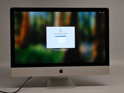 2019 Apple iMac A2115 27" MRR12LL/A i9-9900K 3.6Ghz 16GB RAM 128GB SSD 2TB HDD - Image 1 of 4