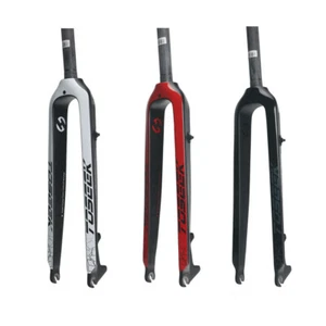 TOSEEK Carbon Forks Mountain Bike Fork 26/27.5/29 in Rigid Front Fork Disc Brake - Picture 1 of 22