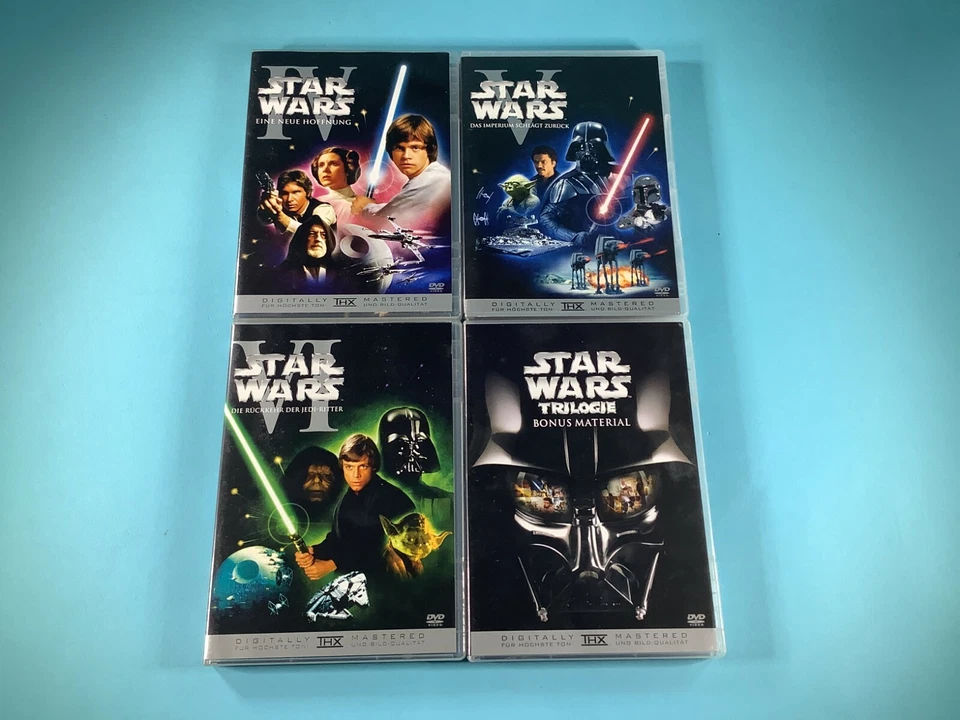 Star Wars 4- 6 + Bonusmaterial IV V VI  4 5 6 - DVD Film Set - Bild 1 von 2