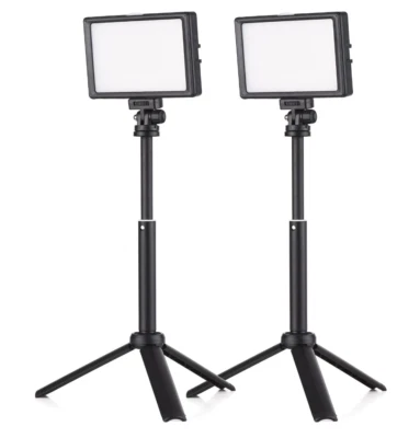 Andoer 2pcs 15W LED Video Light Set Desktop Photography Fill Light - Image 1 of 4