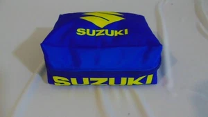 Motorcycle Motocross Rear Fender Bag Polyester Nylon Pouch Suzuki DRZ RM RMZ Blu - Bild 1 von 8