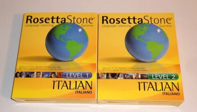 Rosetta Stone, Italiana, Niveles 1 y 2 Sin Auriculares Foto 1 de 4