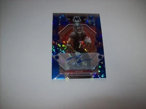 2023 Mosaic No Huddle Exclusive Blue Bijan Robinson Rookie Auto SP Free Shipping - Picture 1 of 5