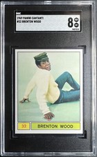 1969 Panini Cantanti Brenton Wood #32 SGC 8 NM/MT Oogum Boogum Song