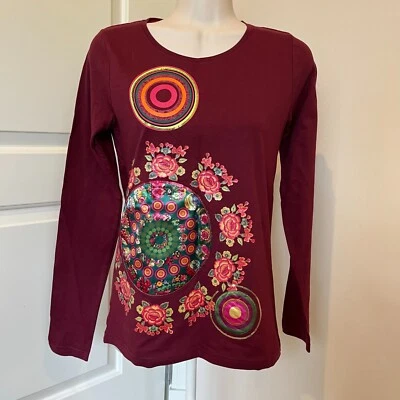 NWT Desigual Maryland Girls Top, sz 13/14 - Image 1 of 4