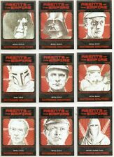 Star Wars Chrome Perspectives, EMPIRE Wanted Poster 10 card set (2014)