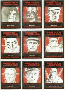 Star Wars Chrom Perspektiven, EMPIRE Wanted Poster 10 Karten Set (2014) - Bild 1 von 2