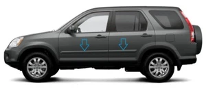 Chrome Door Side Belt Molding Moulding Body Trim for Honda CR-V 1997-2006 - Foto 1 di 2