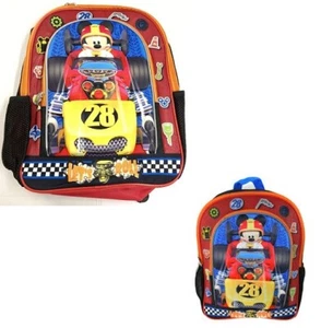 DISNEY MICKEY & THE ROADSTER RACERS 14" GEFORMTER RUCKSACK BUCHTASCHE SCHULKINDER - Bild 1 von 4