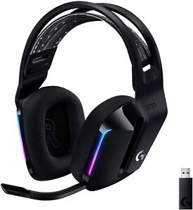 Logitech G733 LIGHTSPEED RGB Lightweight Wireless Over-Ear Gaming Headset Black