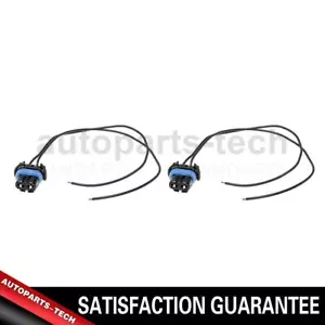 2x Standard Ignition Fog Light Connector For GMC Sierra 1500 1999~2013 - Picture 1 of 6