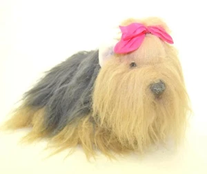 Vintage Aux Nations Plush Sitting Yorkshire-12"H - Picture 1 of 4