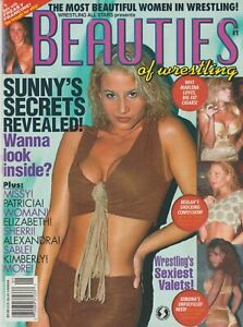 Beauties of Wrestling Magazine Sable Sunny Sable Debra Marlena WWE Diva Poster
