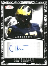 2022 SAGE Artistry Autographs White #ACH Chris Hinton Auto