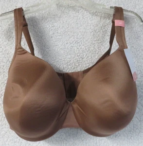 New CACIQUE Brown SMOOTH LIGHTLY LINED UNDERWIRE BRA Size 40F - Picture 1 of 9