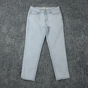 Jeans Levis para mujer 28x29 azul denim lavado claro novio 28x26* - Imagen 1 de 16