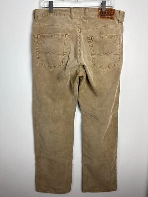 Lucky Brand Dungarees Mens 34x32 Classic Fit Regular Length Relaxed Khaki Y2K - Image 1 of 4