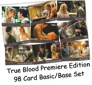 True Blood Premiere Edition - 98 Card Basic/Base Set - Rittenhouse 2012 - Picture 1 of 3