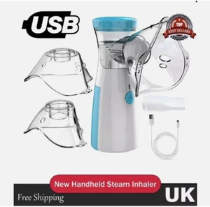 Handheld Steam Inhaler for Adults Children Seniors Portable Rechargeable dual - Picture 1 of 2