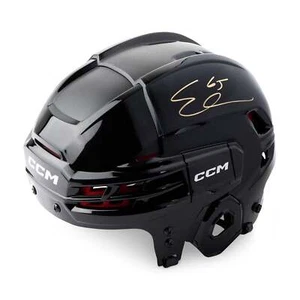 Erik Karlsson Autographed Black CCM Hockey Helmet - Bild 1 von 1