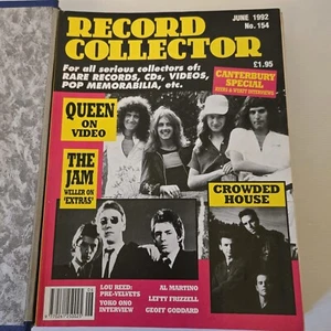 Record Collector Magazines Jan–Jun 1992 in Binder – Queen Dylan Beatles Bowie - Picture 1 of 7