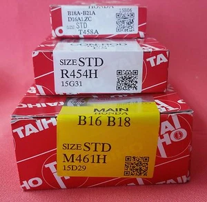 90-01 Para Rodamientos de Motor Acura Integra Taiho FABRICANTE DE EQUIPOS ORIGINALES B18A B18 B16 B20 Japón - Imagen 1 de 6