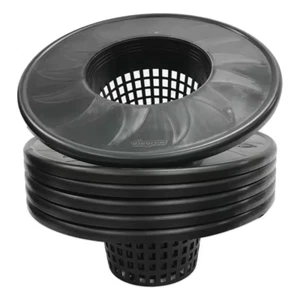 Viagrow 6 in Mesh Pot Bucket Net Lid Insert 6 Pack 5 Gallon Lids Hydroponics - Picture 1 of 12