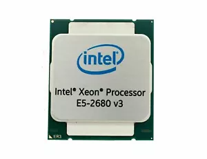 Intel® Xeon® Processor E5-2680 v3 12-Core 30M Cache, 2.50GHz Turbo 3.30GHz SR1XP - Picture 1 of 4