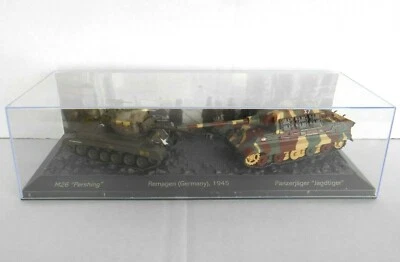 Tanks -  Remagen (Germany), 1945 M26 "Pershing" vs Panzerjäger "Jagdtiger"- 1:72 - Immagine 1 di 2