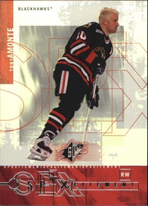 2000-01 (BLACKHAWKS) SPx SPXcitement #X3 Tony Amonte