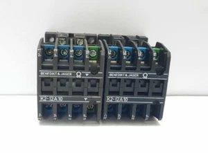 BENEDIKT & JAGER K2-12A10 CONTACTOR K2-12A 600VAC 25 AMP / LOT OF 2 - Picture 1 of 9