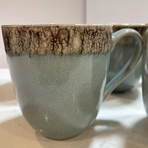 (5) Tazas de café Pier 1 verde reactivo (verde azulado) - Imagen 1 de 10