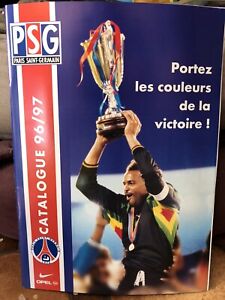 Catalogue PSG Saison 96/97 Neuf