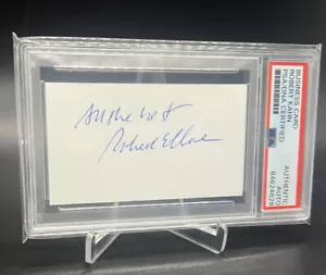 Biglietto da visita Bob Kahn Autografo Inventore di Internet PSA/DNA firmato - Foto 1 di 3