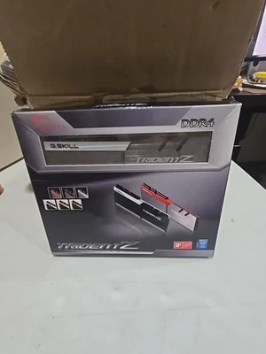  G.SKILL TridentZ 32GB (2x16GB) 3200 MHz DDR4 (CL16.18.18.38) New Open Box - Image 1 of 4