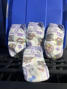 Luvs Size 7 Paw Patrol Diapers Sample Of 4 Discontinued Print - Picture 1 of 2