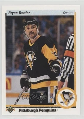 1990-91 Upper Deck French Bryan Trottier #425 HOF - Image 1 of 3