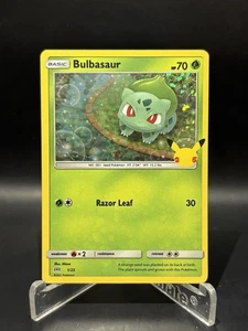 Bulbasaur 001/025 McDonald's 25th Anniversary Holo Pokemon - Picture 1 of 2