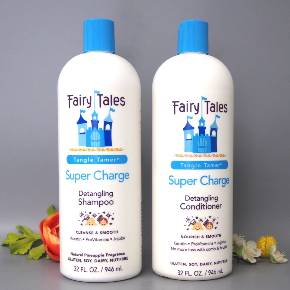 DUO Fairy Tales Super Charge 脱毛发水和护发素 32 盎司 / 946 毫升 ea. — 第 1/4 张图片
