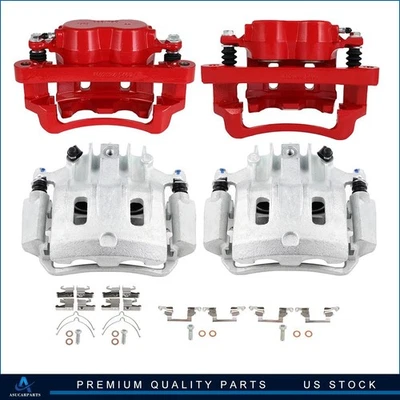 Front and Rear Pairs Brake Calipers For Ford F-350 F-250 Super Duty 1999-2004 - Изображение 1 из 4