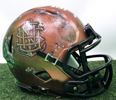 CASCO DE FÚTBOL AMERICANO RIDDELL SPEED PERSONALIZADO - GUARDIAMARINAS AZUL MARINO 2025 Foto 1 de 4