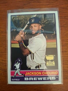 2025 Topps Heritage Jackson Chourio #106 RC Rookie - Picture 1 of 1